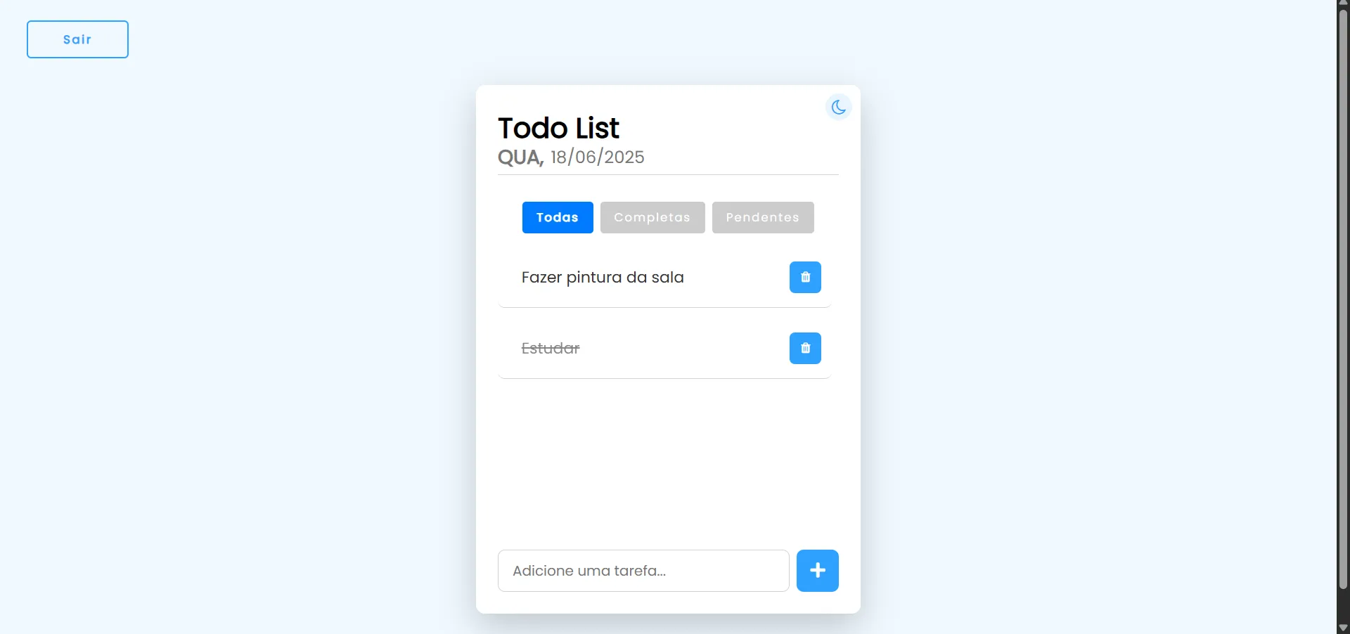 Todo List project